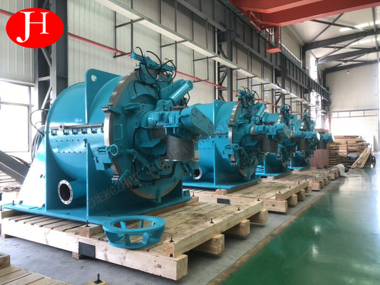 Dehydrator αμύλου γλυκών πατατών 90 KW οι εγκαταστάσεις αυτόματες υποβάλλουν τη γραμμή παραγωγής μηχανών σε φυγοκέντρωση