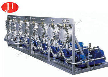 12t/H υδροκυκλώνας Desanding γάλακτος αμύλου πατατών εξοπλισμού επεξεργασίας αμύλου μανιόκων