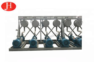 12 T/H Dehydrator πηλού αμύλου Hycrocyclone γραμμών επεξεργασίας αμύλου μανιόκων ικανότητας μηχανή