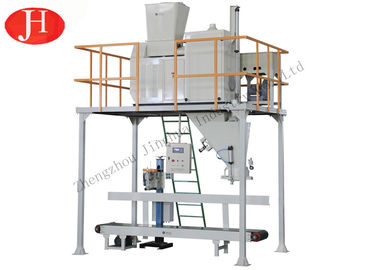 50kg ζυγίστε την ποσοτική μηχανή συσκευασίας αλευριού μανιόκων 4Kw