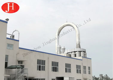 Ανοξείδωτο 304 269 KW 10 T/H στεγνωτήρας αλευριού μανιόκων ροών αέρος