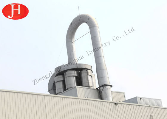 Ξηρότερη 10t/H 269Kw μηχανή αμύλου γλυκών πατατών ροών αέρος