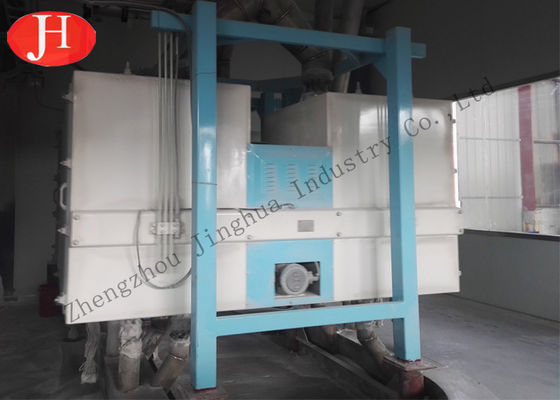 Sifter σκονών τεσσάρων δοχείων άμυλο πατατών που κατασκευάζει τη μηχανή