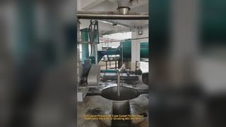 Μηχανήματα συνεχούς επεξεργασίας αλεύρου γλυκών πατάτων Μηχανή αλέσεως αλεύρων τροφίμων